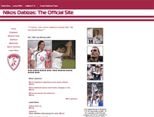 Tablet Screenshot of dabizas.com